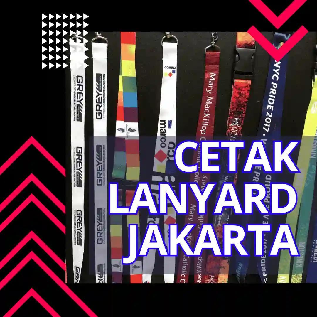 Cetak Lanyard Jakarta Ekspress Sehari Jadi
